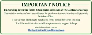 InformedContractors Shutdown Notice