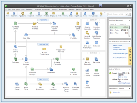 QuickBooks 2013 Image 3