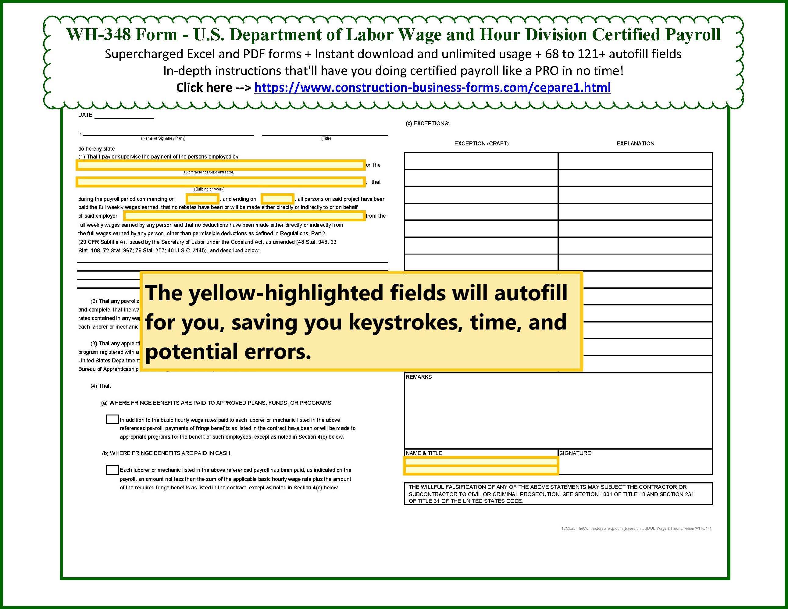 WH-347 and WH-348 forms can be purchased at www.Construction-Business-Forms.com