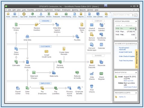 QuickBooks 2013 Image 3